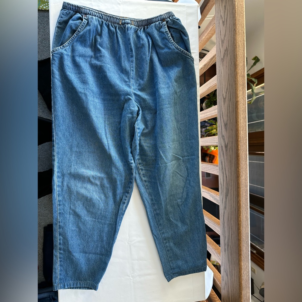 Bobbie Brooks Relaxed Fit Denim Jeans